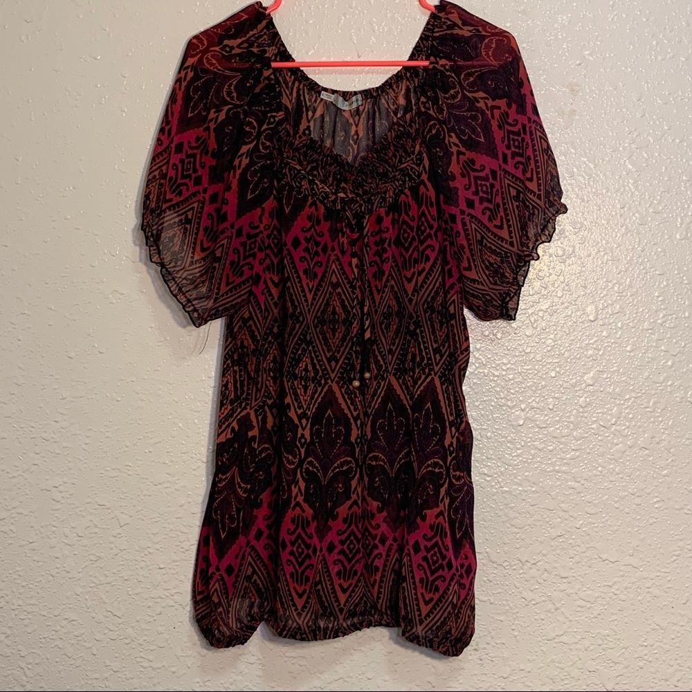 Maurices Elastic Hem Blouse